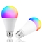Bulbo em mudança da cor do diodo emissor de luz de IP44 RGB E26 E27 peso leve de um ângulo de 250 graus